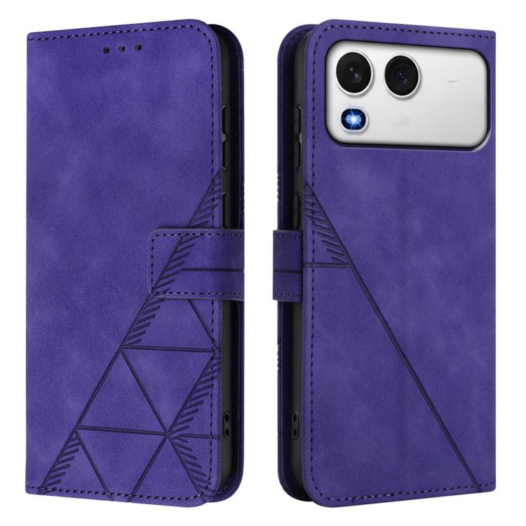 For itel A200 4G/A200+ 4G Global Crossbody 3D Embossed Flip Leather Phone Case