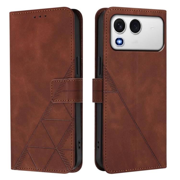 For itel A200 4G/A200+ 4G Global Crossbody 3D Embossed Flip Leather Phone Case