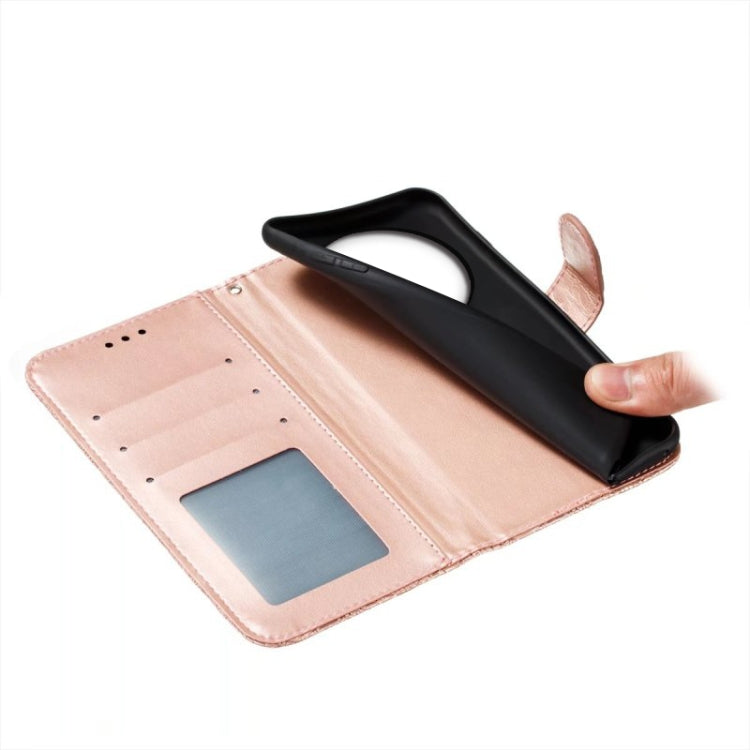 For Xiaomi Redmi A3 Lace Flower Embossing Flip Leather Phone Case