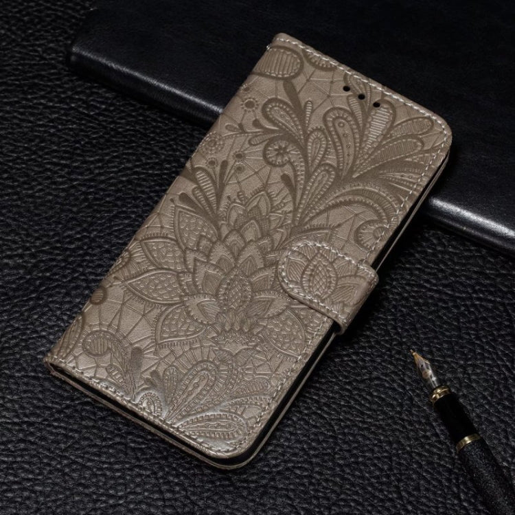 For Xiaomi Redmi K70 Lace Flower Embossing Flip Leather Phone Case