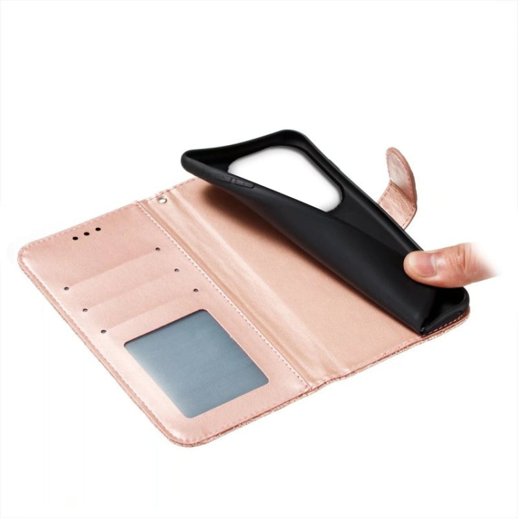 For Xiaomi Redmi Note 13 Pro 4G Lace Flower Embossing Flip Leather Phone Case