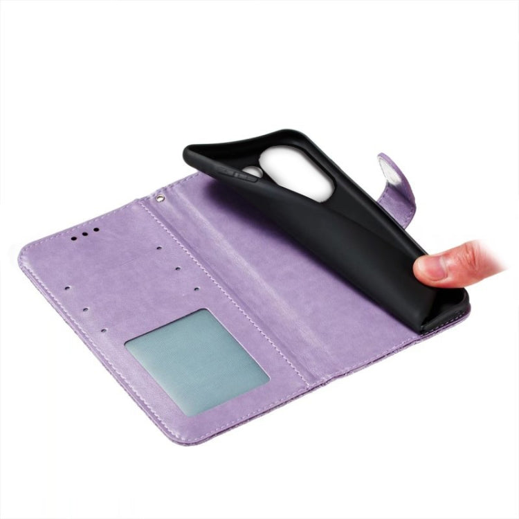 For Xiaomi Redmi Note 13 4G Lace Flower Embossing Flip Leather Phone Case