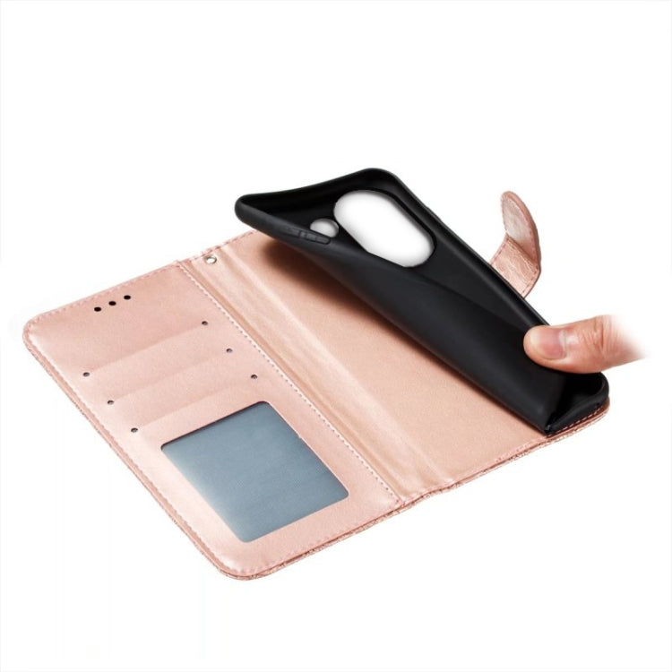 For Xiaomi Redmi Note 13 4G Lace Flower Embossing Flip Leather Phone Case