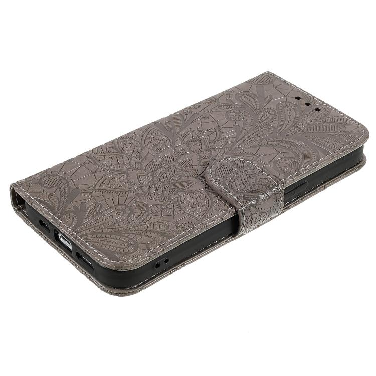 For Xiaomi 15 Pro Lace Flower Embossing Flip Leather Phone Case