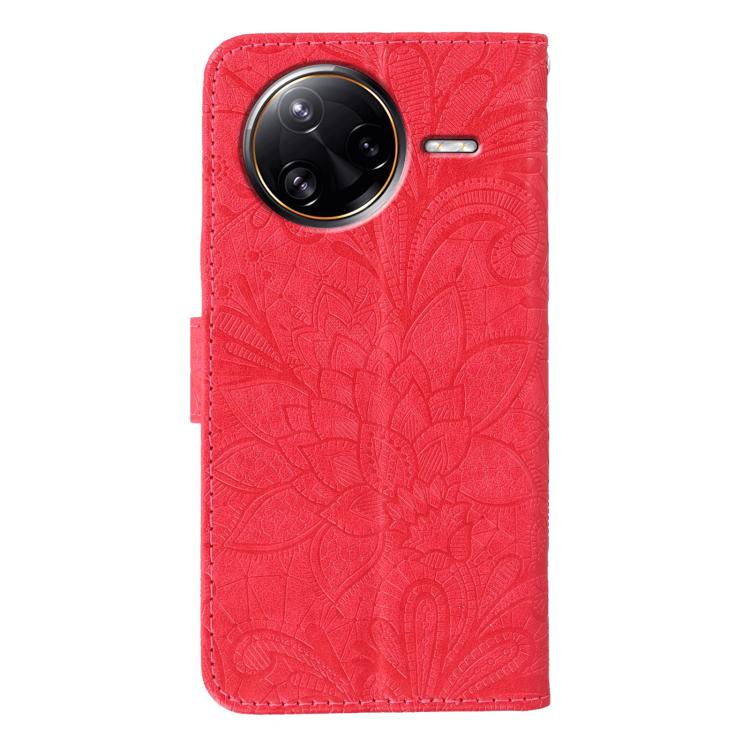 For Xiaomi Poco F7 Ultra / Redmi K80 Pro Lace Flower Embossing Flip Leather Phone Case
