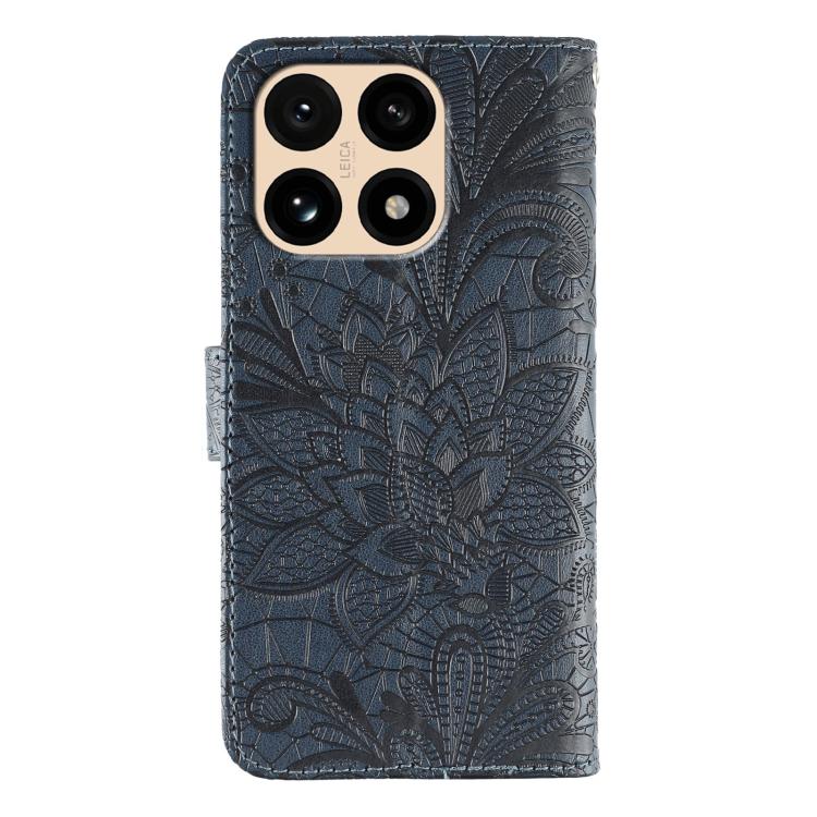 For Xiaomi 15T 5G Lace Flower Embossing Flip Leather Phone Case