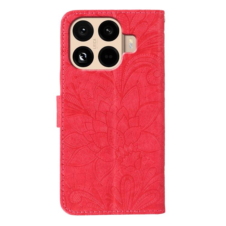 For Xiaomi 15T Pro 5G Lace Flower Embossing Flip Leather Phone Case