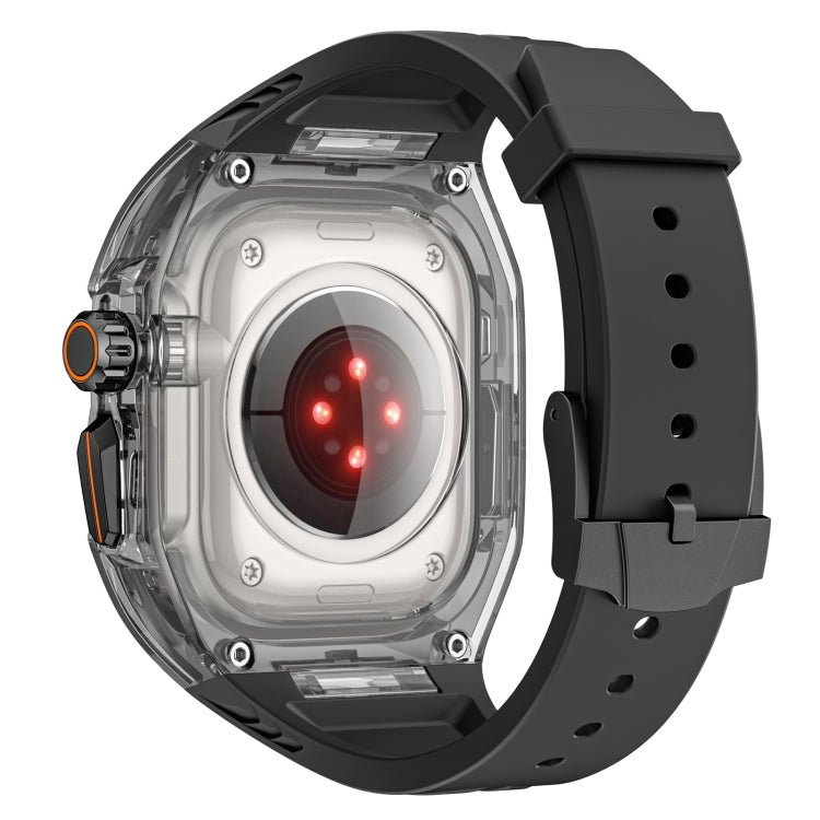 For Apple Watch Ultra 49mm Modified PC Hybrid TPU Watch Case Band