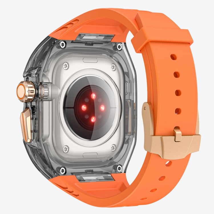For Apple Watch Ultra 49mm Modified PC Hybrid TPU Watch Case Band