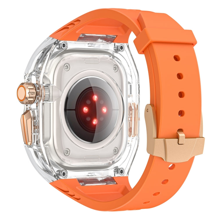For Apple Watch Ultra 49mm Modified PC Hybrid TPU Watch Case Band