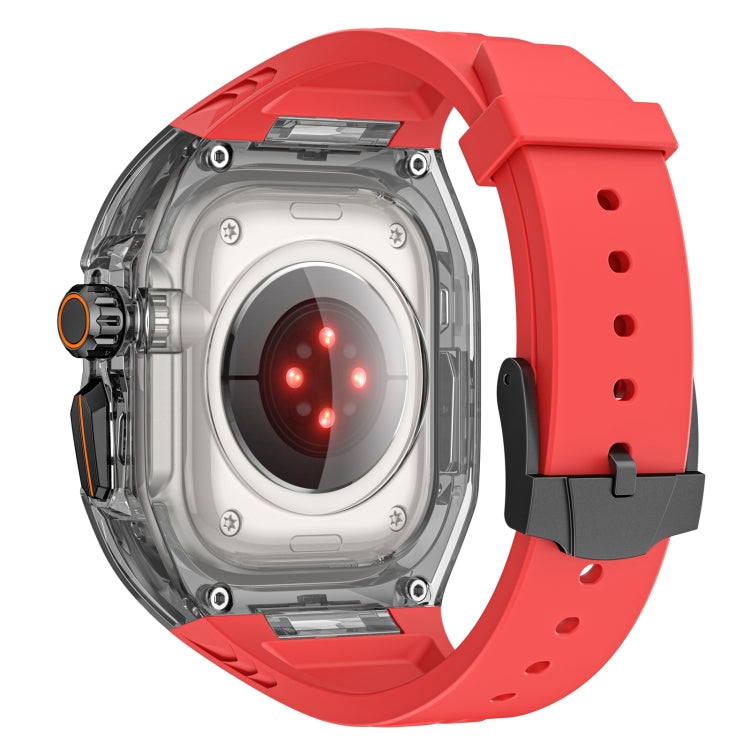 For Apple Watch Ultra 49mm Modified PC Hybrid TPU Watch Case Band