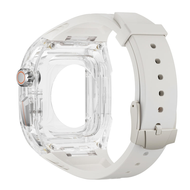 For Apple Watch Ultra 49mm Modified PC Hybrid TPU Watch Case Band