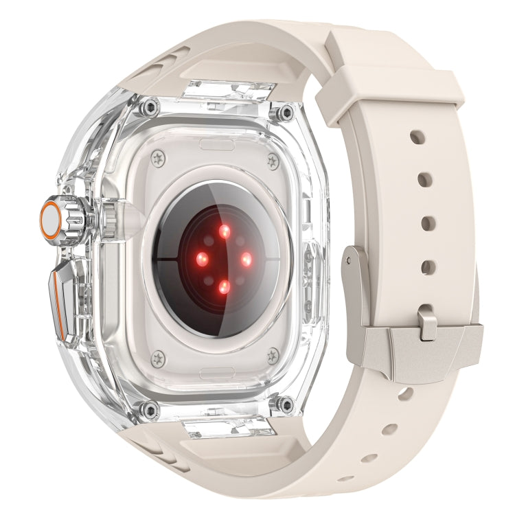 For Apple Watch Ultra 49mm Modified PC Hybrid TPU Watch Case Band