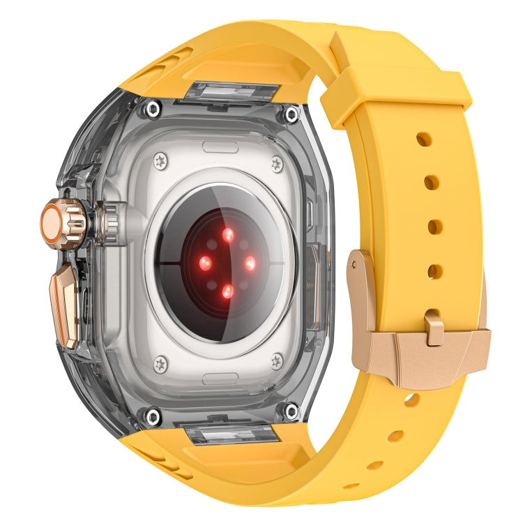 For Apple Watch Ultra 49mm Modified PC Hybrid TPU Watch Case Band
