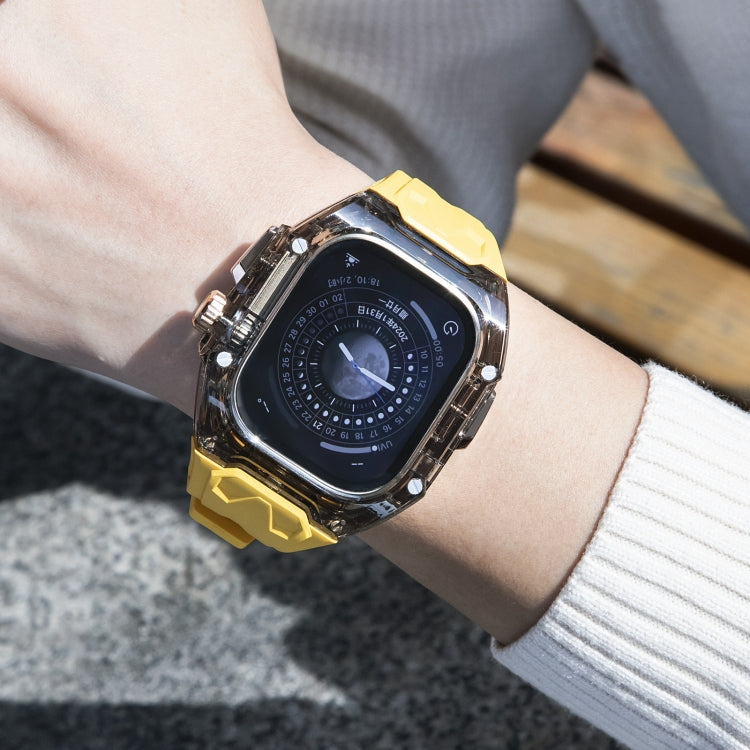 For Apple Watch Ultra 49mm Modified PC Hybrid TPU Watch Case Band