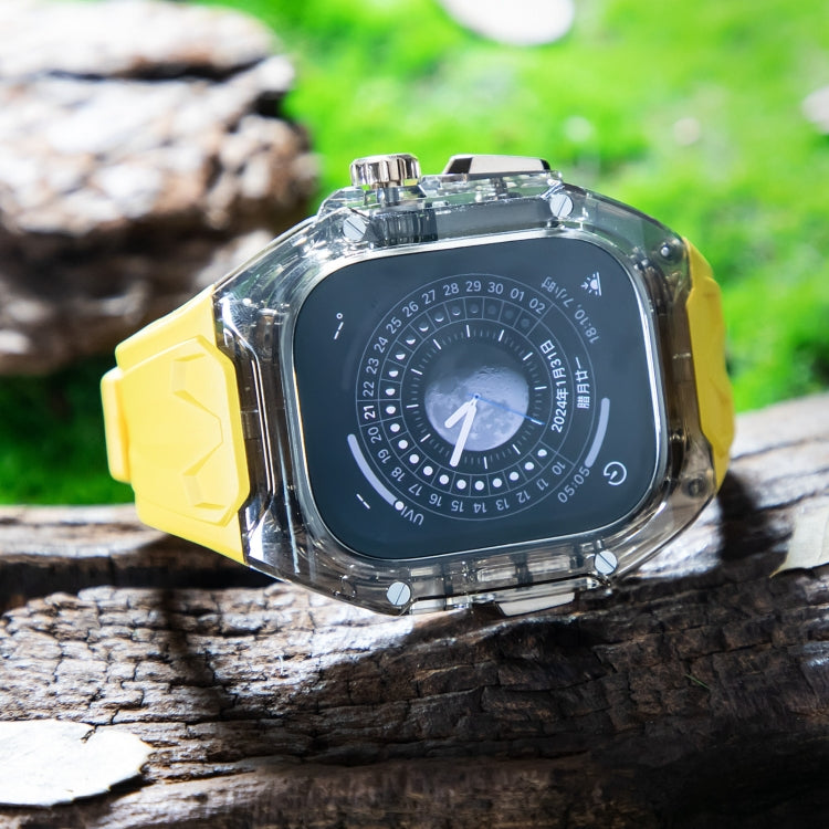 For Apple Watch Ultra 49mm Modified PC Hybrid TPU Watch Case Band
