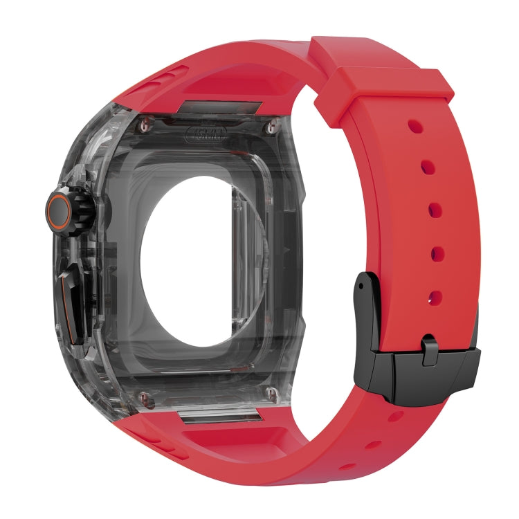 For Apple Watch Series 5 44mm Modified PC Hybrid TPU Watch Case Band