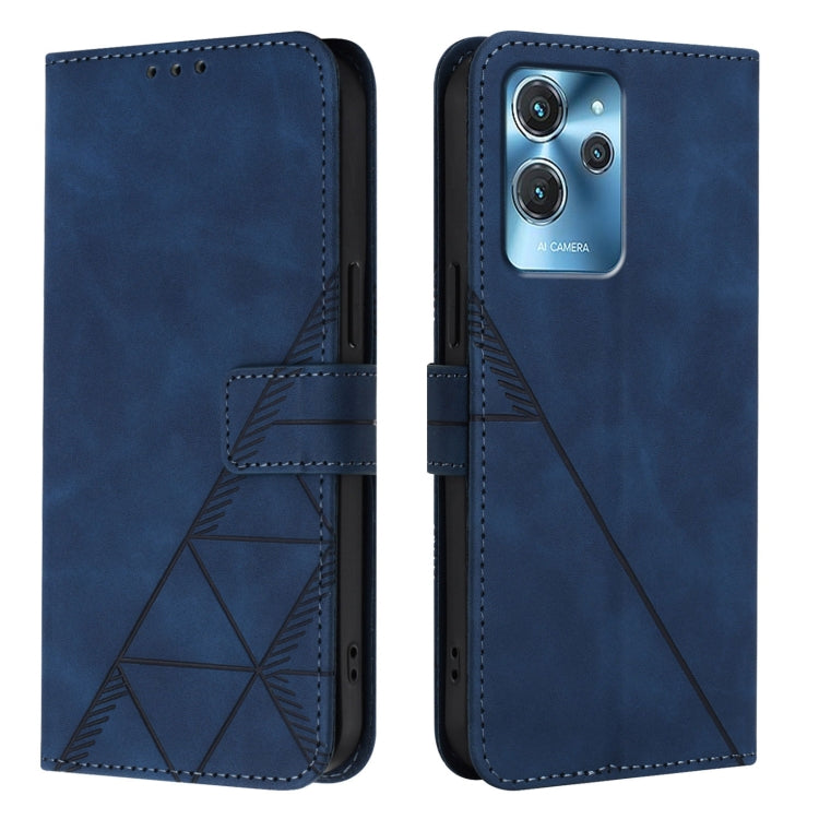 For Oukitel C32 Crossbody 3D Embossed Flip Leather Phone Case