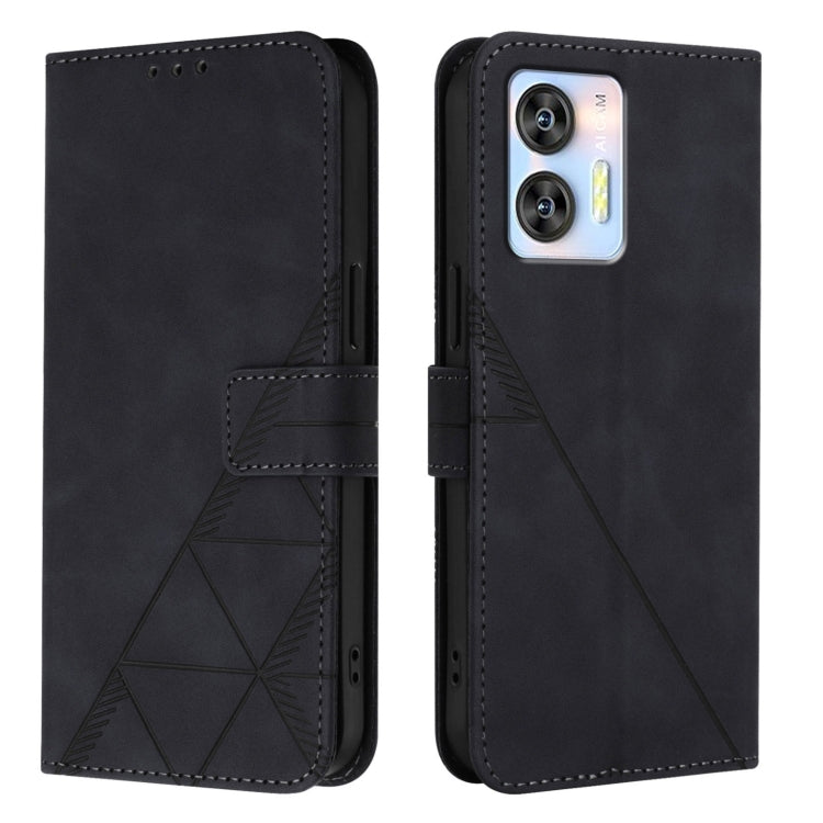 For Oukitel C35 / C36 Crossbody 3D Embossed Flip Leather Phone Case