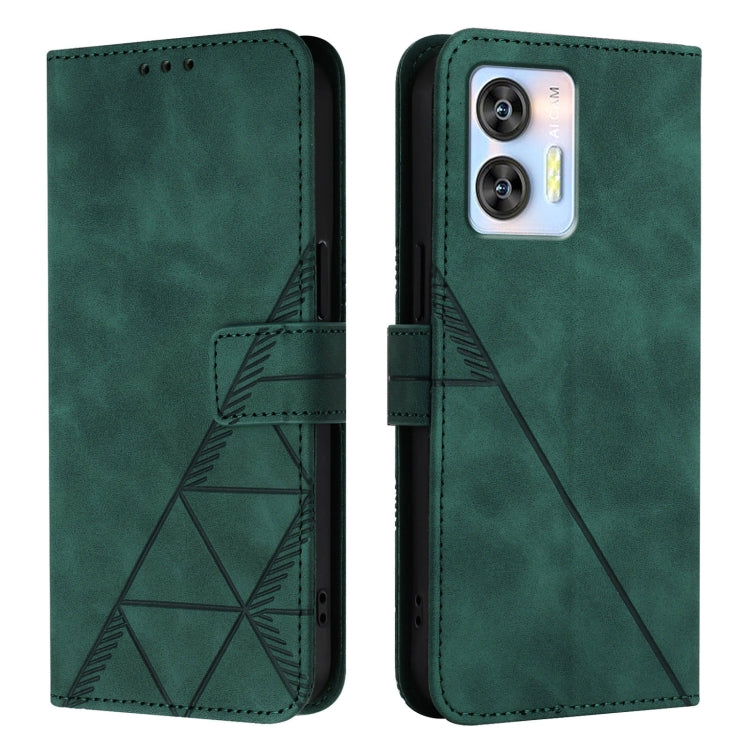For Oukitel C35 / C36 Crossbody 3D Embossed Flip Leather Phone Case