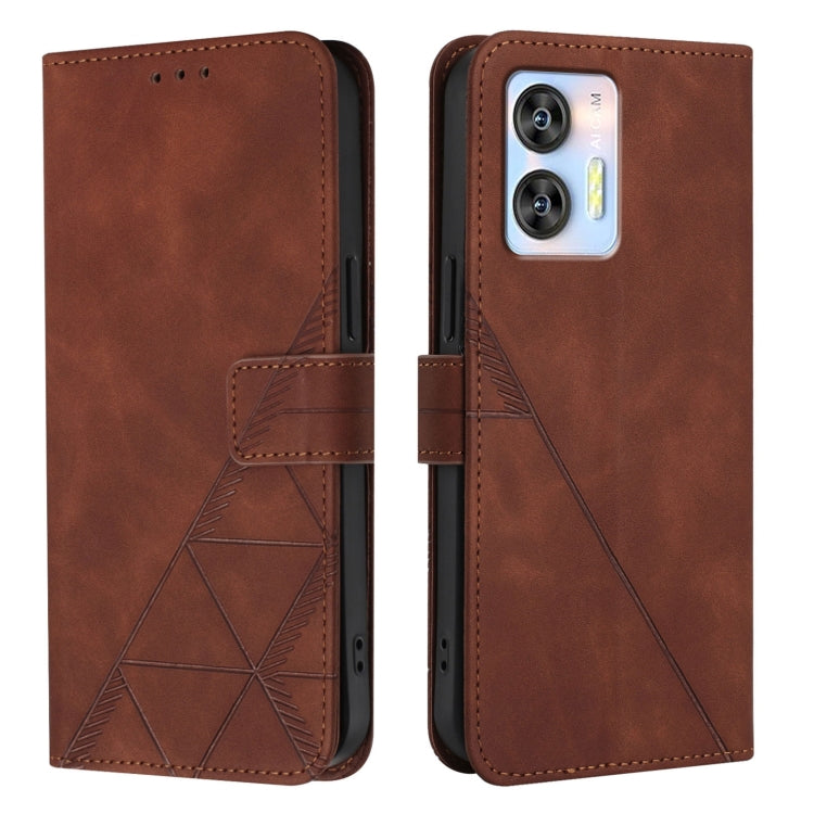 For Oukitel C35 / C36 Crossbody 3D Embossed Flip Leather Phone Case