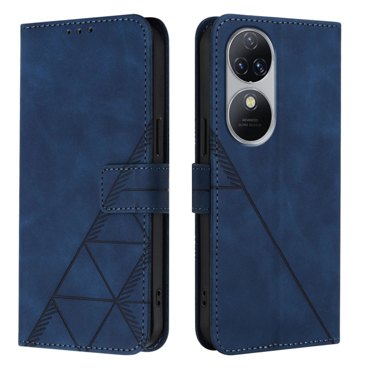 For Oukitel C38 Crossbody 3D Embossed Flip Leather Phone Case