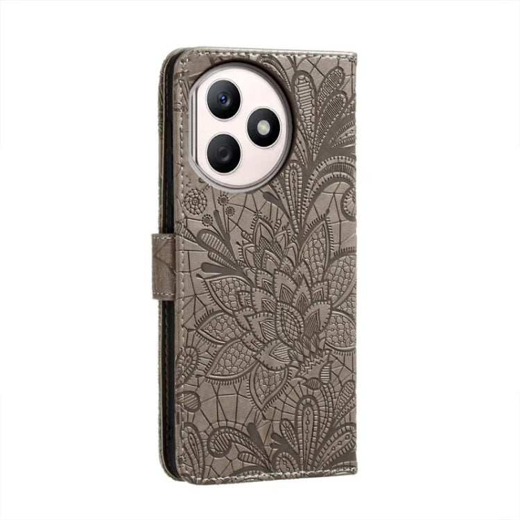 For Honor X50i+ Lace Flower Embossing Flip Leather Phone Case