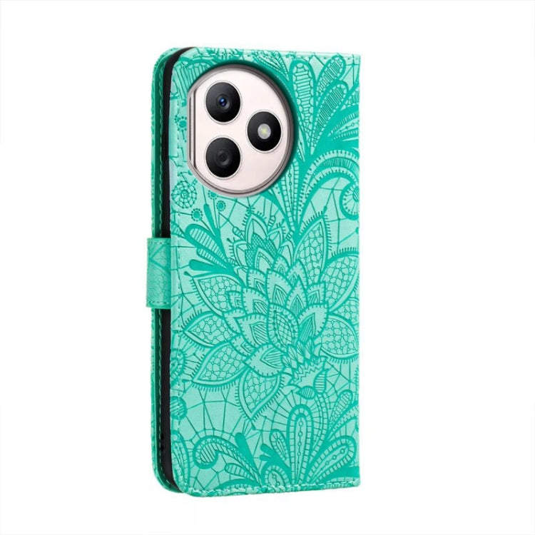 For Honor X50i+ Lace Flower Embossing Flip Leather Phone Case