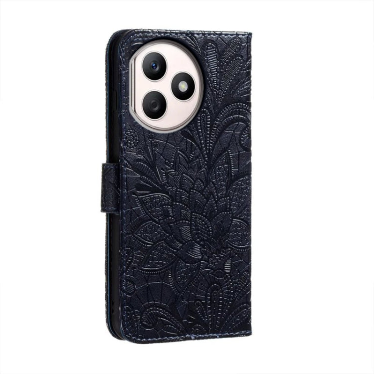 For Honor X50i+ Lace Flower Embossing Flip Leather Phone Case