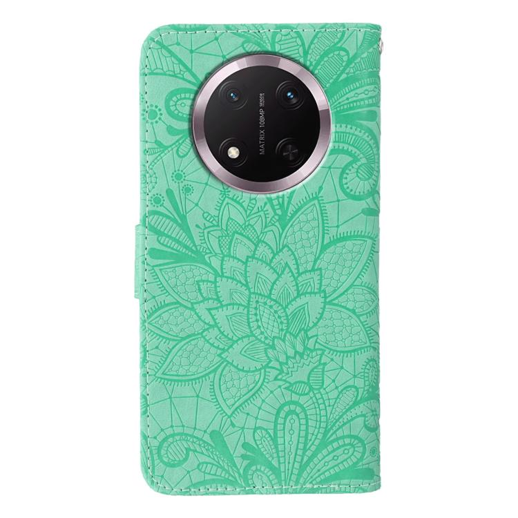 For Honor Magic7 Lite / X9c Lace Flower Embossing Flip Leather Phone Case