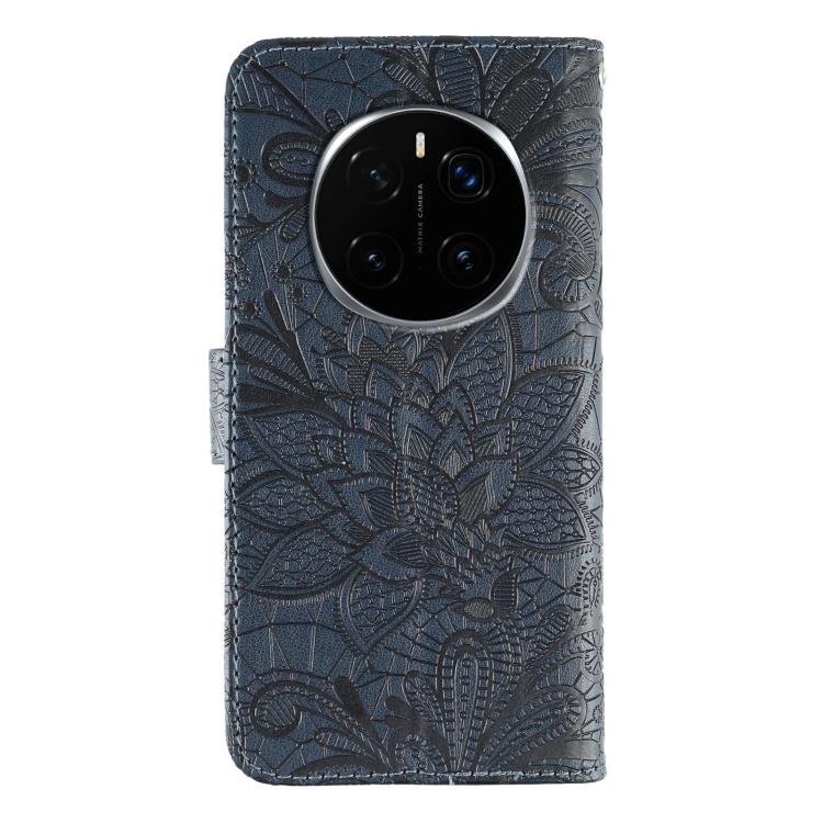For Honor Magic7 Pro Lace Flower Embossing Flip Leather Phone Case
