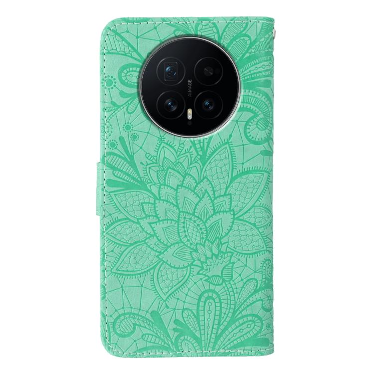 For Honor Magic8 Lace Flower Embossing Flip Leather Phone Case