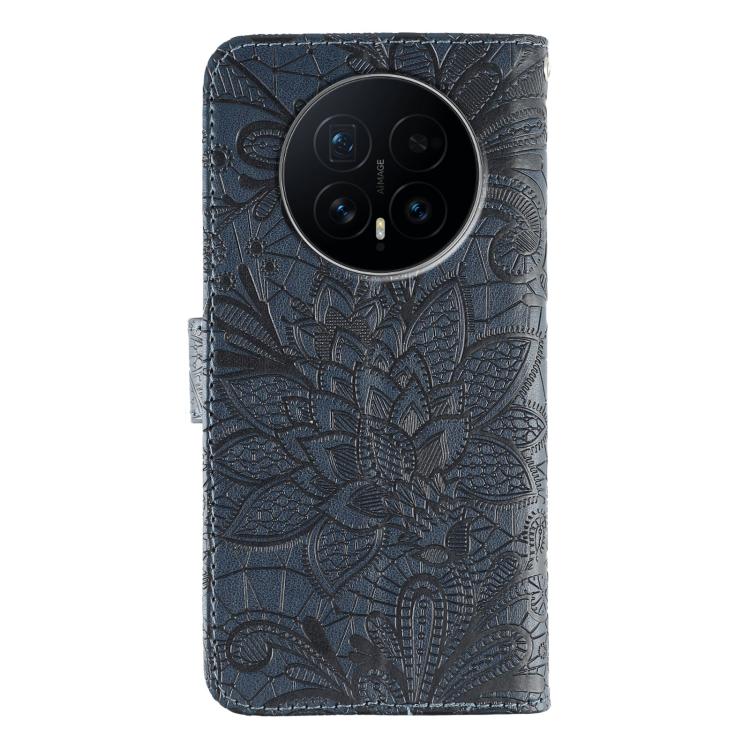 For Honor Magic8 Lace Flower Embossing Flip Leather Phone Case
