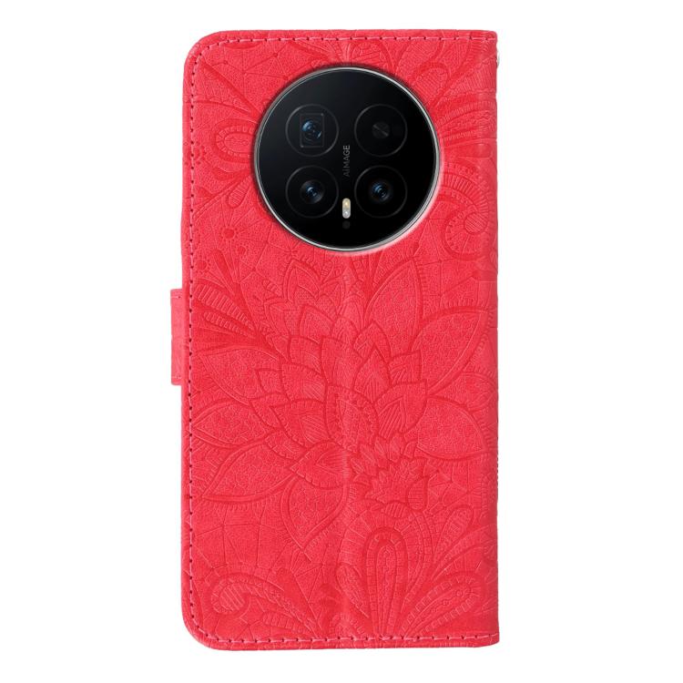 For Honor Magic8 Lace Flower Embossing Flip Leather Phone Case
