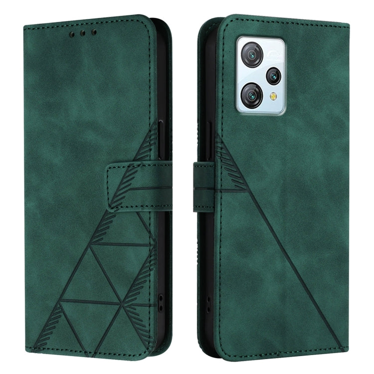 For Blackview A53 Crossbody 3D Embossed Flip Leather Phone Case
