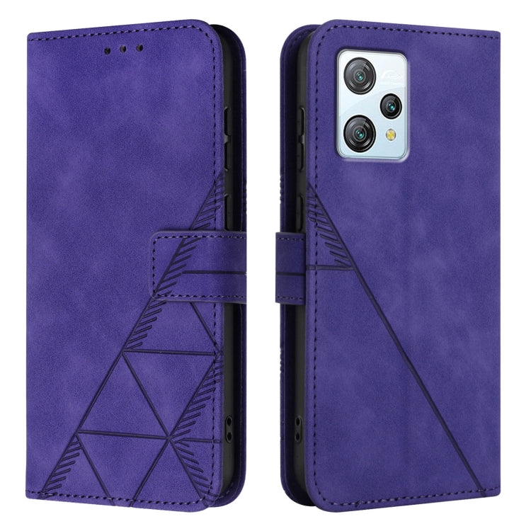 For Blackview A53 Crossbody 3D Embossed Flip Leather Phone Case