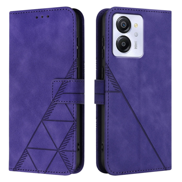 For Blackview Color 8 Crossbody 3D Embossed Flip Leather Phone Case