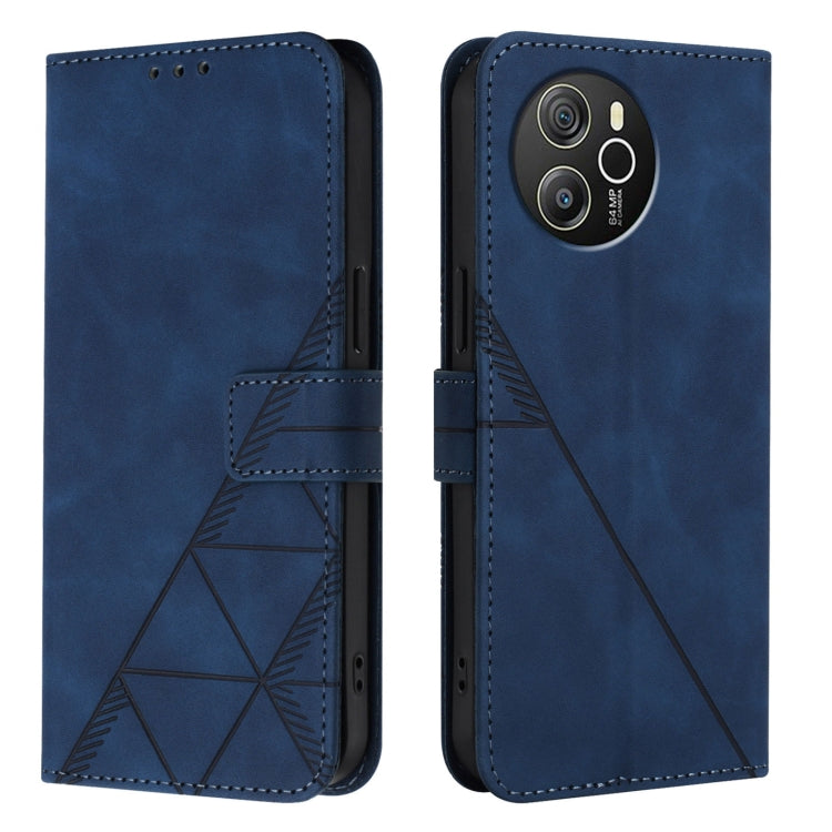 For Blackview Shark 8 Crossbody 3D Embossed Flip Leather Phone Case