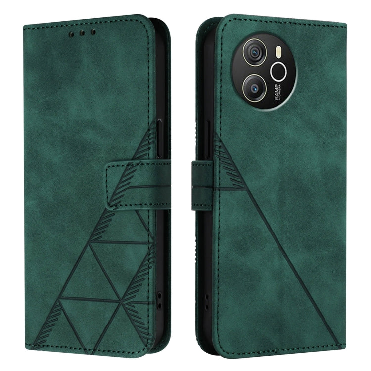 For Blackview Shark 8 Crossbody 3D Embossed Flip Leather Phone Case