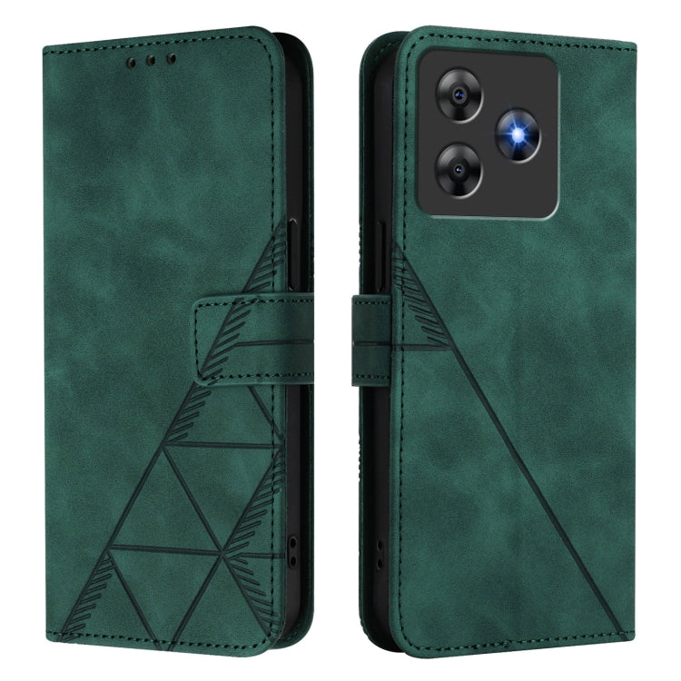 For Blackview Wave 8C Crossbody 3D Embossed Flip Leather Phone Case