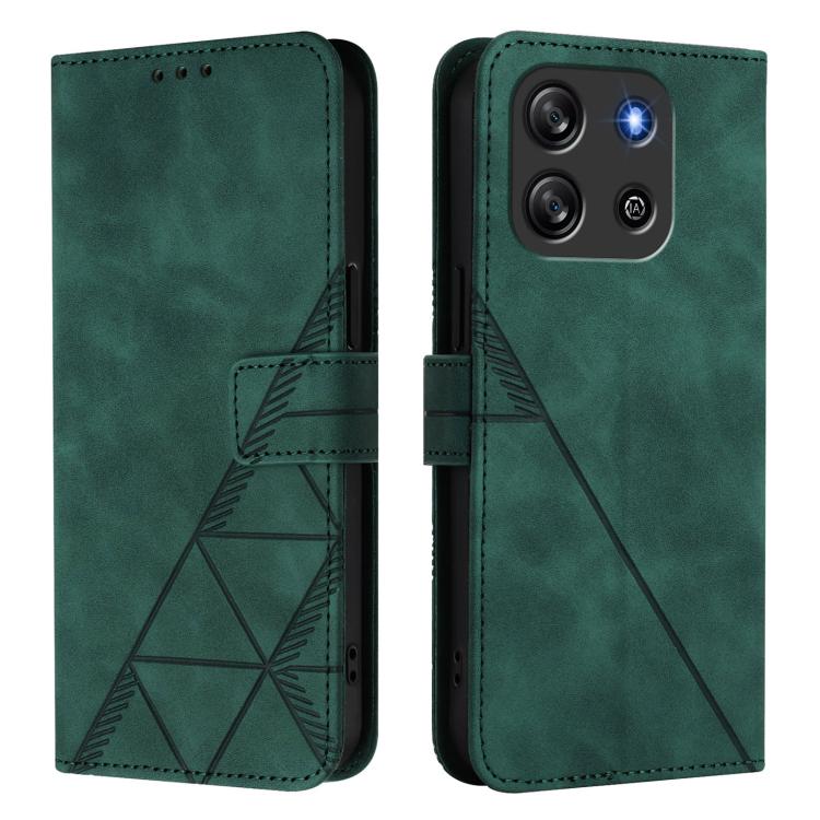 For Blackview Oscal Flat 1C Crossbody 3D Embossed Flip Leather Phone Case