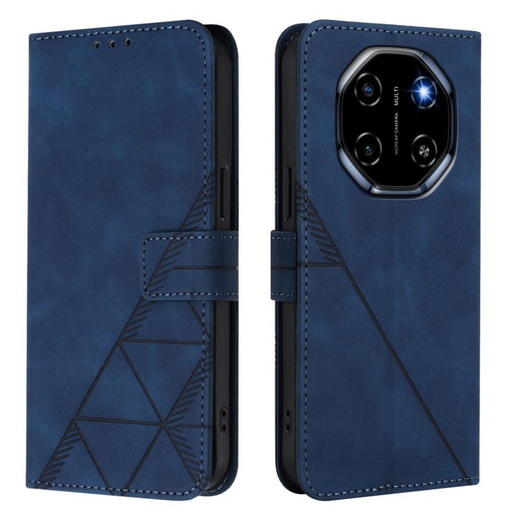 For Blackview Shark 6 Crossbody 3D Embossed Flip Leather Phone Case