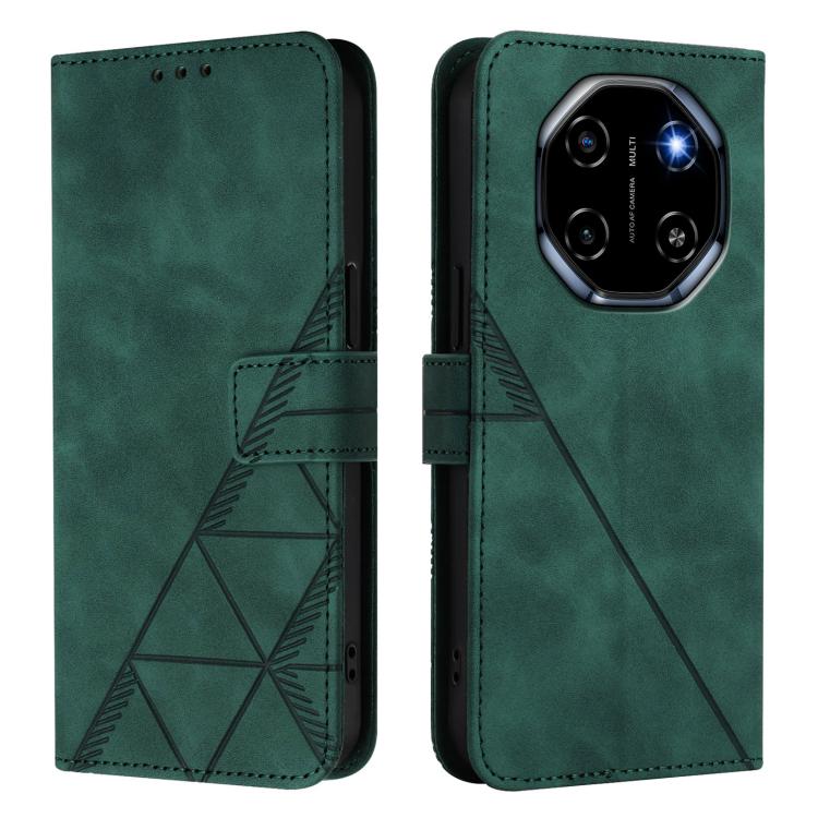 For Blackview Shark 6 Crossbody 3D Embossed Flip Leather Phone Case