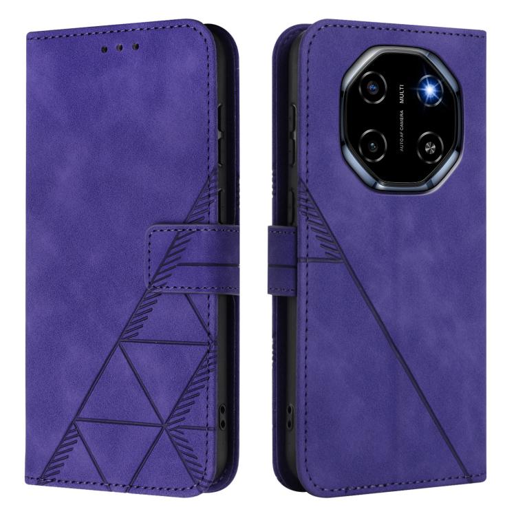 For Blackview Shark 6 Crossbody 3D Embossed Flip Leather Phone Case