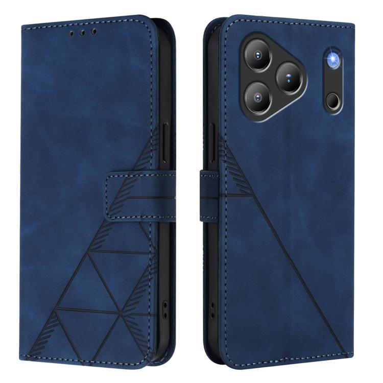 For Blackview Wave 7C Crossbody 3D Embossed Flip Leather Phone Case