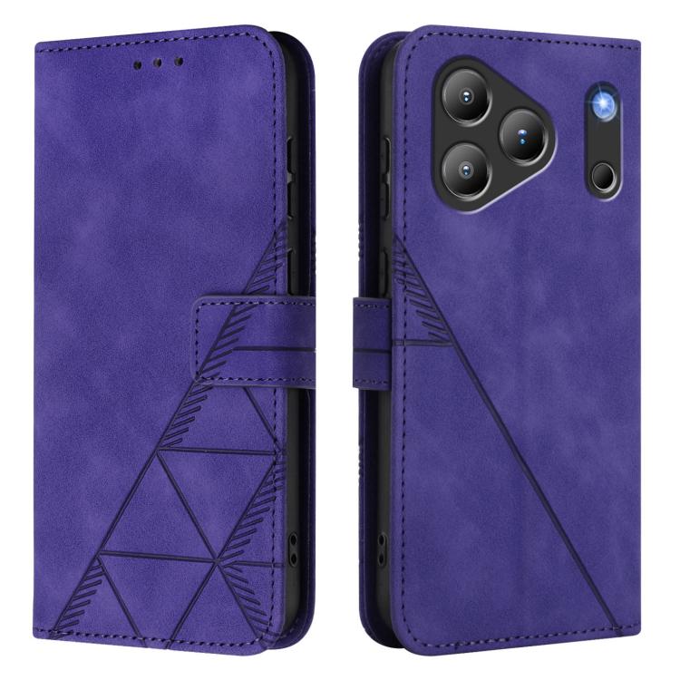 For Blackview Wave 7C Crossbody 3D Embossed Flip Leather Phone Case