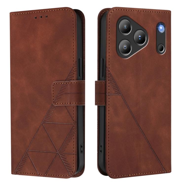 For Blackview Wave 7C Crossbody 3D Embossed Flip Leather Phone Case