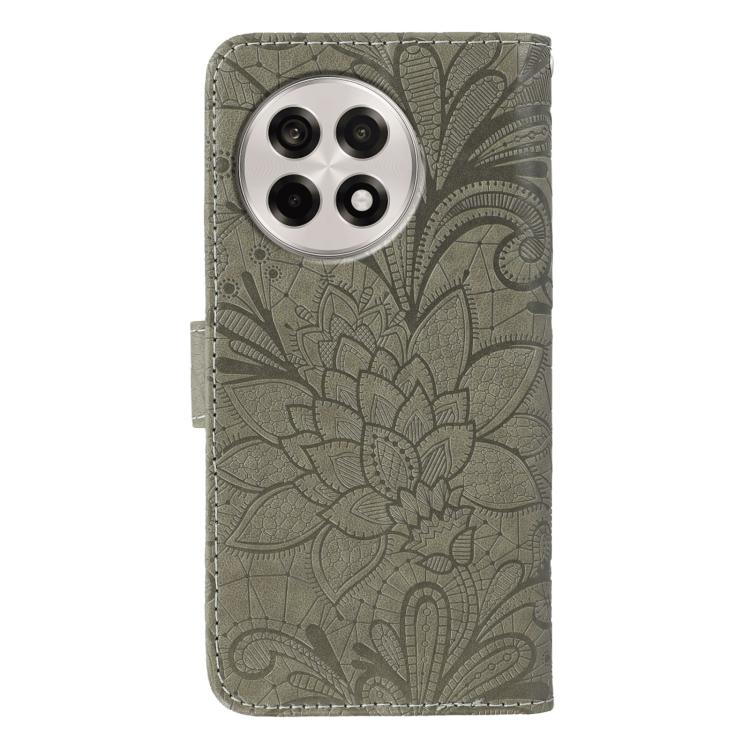For OnePlus Ace 5 Pro / Ace 5 Lace Flower Embossing Flip Leather Phone Case