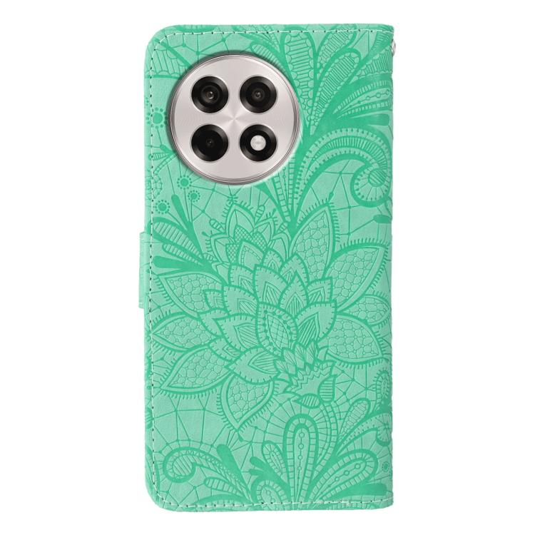For OnePlus Ace 5 Pro / Ace 5 Lace Flower Embossing Flip Leather Phone Case