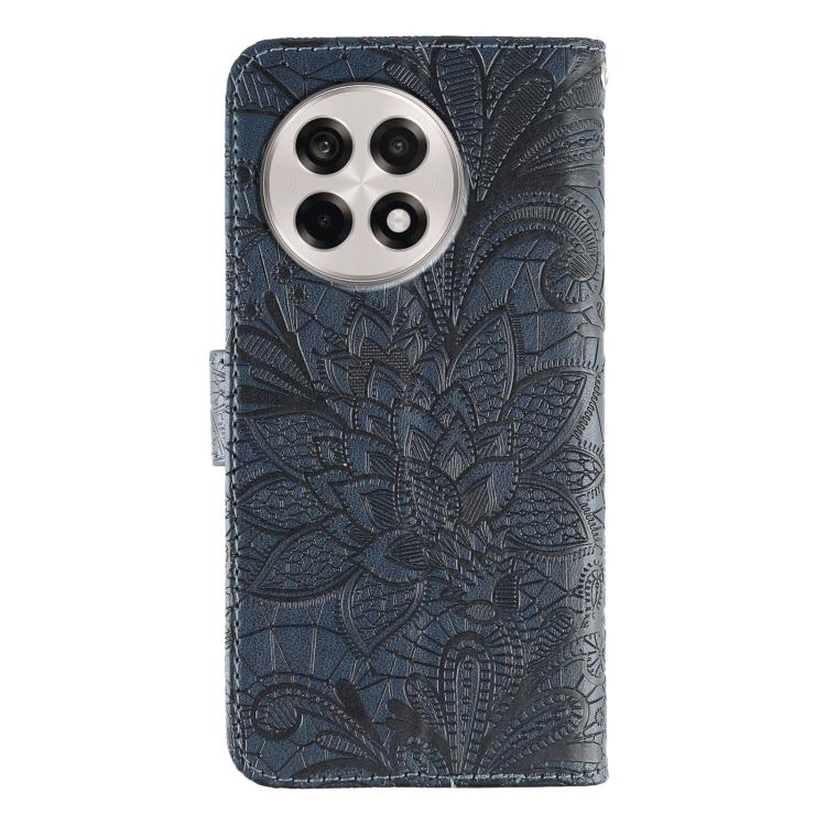 For OnePlus Ace 5 Pro / Ace 5 Lace Flower Embossing Flip Leather Phone Case